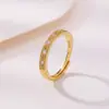 Yuebao Joyería Plata de Ley S925 Texturizado Incrustaciones de Diamantes Moda Simple Gama Alta Anillo Ajustable Fábrica Venta Caliente Al Por Mayor