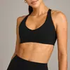 Fábrica Super PersonalizadaMesmo Estilo das Grandes MarcasSutiã Esportivo Feminino Sensação Nude Costas Cruzadas Roupa de Yoga de Gama Média a Alta