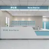Recepción, Estación de Enfermería, Estación de Enfermería, Mostrador de Servicio Médico Estético Hospitalario, Mostrador de Recepción, Recepción del Centro de Salud