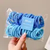 Goma Elástica Negra para el Cabello para Mujer, Alta Elasticidad, Accesorio para el Cabello Duradero, Diadema Elegante, Anillo de Goma para el Cabello