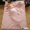 Saco de dormir S100 Clase A para Hotel Anti-Suciedad Juego de Cuatro Piezas de Algodón Puro para Viaje Juego de Sábana y Funda de Edredón para Viaje de Negocios