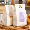 Fábrica de Origem Em Estoque Sacos de Embalagem Alimentícia para Pão Sacos para Torrada 450g Embalagem Impermeável à Prova de Óleo para Pão Fatiado
