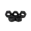 Acero al Carbono Negro 5/16-18 Estándar Americano Tuerca de Seguridad de Nylon Tuerca Hexagonal Antiaflojamiento Tapa de Nylon