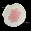 Cuentas Redondas con Purpurina Fina de 16 mm Chapadas en UV para Pulseras Hechas a Mano DIY, Cuentas para Joyería, Accesorios para Transmisiones en Vivo Populares