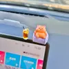 Enfeites de Animal de Sofá para Carro 2026 Novo Decoração de Tela do Console Central do Carro Acessórios de Carro Fofos