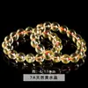 Jingdong Joyería Pulsera de Cristal Citrino Natural Brasileño Cristal Amarillo Torre Pulsera de Piedra Preciosa de Moda Pulsera de Cristal de Moda