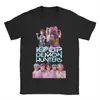 Camisetas de caza para hombres y mujeres kpop cazador de demonios algodón Algodón Europeo y Americano