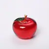 Manzana de Cristal Navideña Transfronteriza Regalo Decoraciones Creativas Adornos del Día de San Valentín Fruta de la Paz Diamante Colorido Adornos