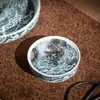 Jingdezhen antiguo barro nieve cubierta cuenco taza de té hogar Kung Fu Sancai cuenco de té juego de té traje fábrica al por mayor
