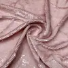 Tecido de malha com lantejoulas, cor sólida, denso, de largura total, várias cores disponíveis, vestidos de palco, roupas de noite, tecido com bordado de contas