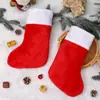 Calcetín de Navidad Adorno de Papá Noel Bolsa Calcetín de Navidad Regalo Bolsa de Regalo Bolsa de Dulces Bolsa de Adornos Adorno