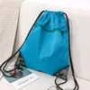 Mochila impermeável com cordão para homens e mulheres, para atividades ao ar livre, grande capacidade de armazenamento, bolsa de viagem, bolsa para esportes de corrida