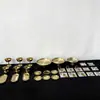 Estilo Old Money Suporte de Display Dourado para Sobremesas Rack de Exibição Casamento de Inauguração Intervalo para Chá Refeição Fria Suporte de Bolo Bandeja Mesa de Exibição de Sobremesas Rack