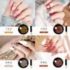 Pó Espelho Mágico de 6 Cores para Unhas Pó Sólido Cor Eletroplating Farinha de Espelho Glitter Pó de Fada Pó Aurora Joias para Nail Art