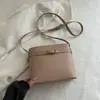Bolso Bucket Simple Texturizado Color Dopamina de Moda Versátil Casual Diseño Nicho Bolso Cruzado