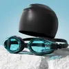 Gafas de Natación Transfronterizas para Adultos, Marco Grande, Alta Definición, Impermeables, Antivaho, Gafas de Buceo Profesionales para Hombres y Mujeres, Venta Directa y al por Mayor del Fabricante