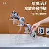 Soporte de Exhibición Acrílico Transparente de Niveles Almacenamiento Caja Ciega Estante de Exhibición para Adornos Pequeños Partículas Lindas Gabinete de Figuras