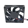 Ventoinha Industrial 8015 à Prova d'Água IP68 80x80x15mm Baixo Ruído Alto Volume de Ar Equipamento Especial à Prova d'Água