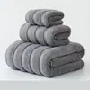 Dropshipping Transfronteiriço, Exclusivamente para Comércio Exterior, Toalhas Grandes de Sarja Lisa, Toalhas Confortáveis, Toalhas de Banho, Toalhas de Banho Absorventes Multifuncionais Atacado