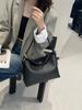 Bolso Cruzado de Cuero Genuino de Gran Capacidad Estilo Retro para Debajo del Brazo 2026 Nuevo de Moda Coreana Piel de Vaca de Primera Capa Bolso de Hombro para Mujer