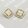 Nuevo Botón Metálico de Flor Perla Diamante Barroco Retro Estilo Palacio Decoración para Ropa Suéter Chaqueta Cortavientos