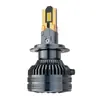 Faro Led para Coche V70 de Nuevo Producto Transfronterizo 12-24V Diez Tubos de Cobre H4H7H1 Foco Ultra-Brillante Modificación de Faro Delantero