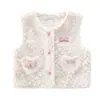 Chaleco Infantil para Niñas, Ropa Interior Otoño/Invierno, Ropa de Casa, Chaleco Cálido sin Mangas con Terciopelo Extra, Chaleco Exterior, Nuevo Estilo 2026