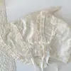Sombrero de Princesa para Bebé Niña con Bordado de Encaje Francés Protección Solar Sombra Primavera Verano Delgado Sombrero de Corte Sombrero para Bebé Niño Pequeño