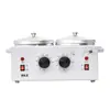 Máquina fundidora de cera de doble quemador transfronteriza, herramienta para hornear, máquina para derretir mantequilla, olla para derretir jabón de aceite esencial hecho a mano, horno de fusión de baño maría de doble cabezal a temperatura constante