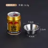 Plato de Salsa Coreano 304, Taza para Salsa, Taza Pequeña para Condimentos, Plato Dorado para Kétchup, Plato para Vinagre, Taza para Salsa de Pimienta para Filete