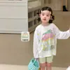 Ropa para Niños Weimu Camiseta de Manga Larga con Protección Solar para Niñas Cubre-traje de Verano Casual Lyocell Ropa para Niños Top para Bebé Clase A