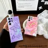 Adecuado para Samsung Samsungs25Ultra Carcasa Blanda Todo Incluido Anticaída S24 Mariposa Apple Iphone16 Funda para Teléfono Móvil