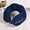 Almohada de viaje para avión almohada para el cuello del coche almohada cervical de coche almohada en forma de U para el cuello bordado de moda creativa algodón PP
