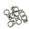 2024 Foot Silver 999 Sterling Silver Acessórios Gankun Ring Bow Bracelet diy Joias Fortune Bag Handrope 3D Hard Silver