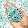 Material de grava de piedra Tianhe natural, piedra verde del Amazonas, material de decoración para peceras, piedra paisajística, piedra de manicura.