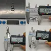 Fecho de Boca de Peixe Pequeno Redondo de 3 Pontos em Liga de Zinco, Acessórios de Ferragem para Bolsas, Chaveiro, Acessórios para Acessórios de Animais de Estimação, Fecho Lagosta