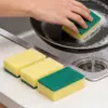 Esponja Limpiadora Doble Cara para Ollas y Platos de Cocina para el Hogar Doble Uso Pad de Limpieza Esponja Mágica para Lavar Venta al por Mayor