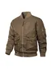 Tops Masculinos Largos Transfronteiriços Primavera e Outono 2026 Jaqueta de Voo Ma-1 Roupa de Trabalho Masculina Casaco de Cara Dura Jaqueta de Baseball