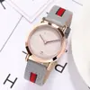 Reloj GUOU antiguo europeo para mujer, correa, coreano, simple, casual, tendencia, impermeable, calendario, moda, cinta, reloj para estudiante, temperamento