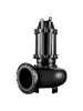Bomba Sumergible para Aguas Residuales Wq Bomba Sumergible de Alta Potencia Bomba de Aguas Residuales de Gran Flujo Bomba de Agua Trifásica 45Kw132Kw180Kw