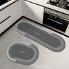 Tapetes de Chão para Cozinha de Lama Diatomácea Amazon Transfronteiriços, Tapetes Domésticos, Capachos para Banheiro, Capachos Laváveis, Tapetes Absorventes de Água Antiderrapantes