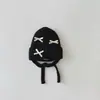 Chapéus de Lã para Bebê com Tiras, Estilo Novo Outono e Inverno para Homens e Mulheres, Chapéus de Tricô Quentes com Proteção para Orelhas, Chapéus para Bebês