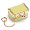 Nueva Caja de Almacenamiento de Joyas de Cuero Genuino, Bolsa Creativa para Joyas de Anillo de Diamante, Mini Anillo Collar, Caja de Joyería para Aretes, Monedero