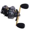 Carretilha de Pesca Anti-Explosão para Arremesso de Longa Distância Transfronteiriço com Corpo de Metal, Carretilha para Pesca de Bote, Molinete, Carretilha de Gota d'Água para Iscas Micro-Objetos