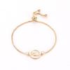 Joyería de comercio exterior europea y americana AliExpress ebay caliente moda simple aleación joyería cuatro estaciones pulsera para combinar con todo mujer