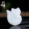 Colgante de Jade Afgano Hebilla de Paz Jade Pixiu Placa de Paz Placa de Dragón y Fénix Colgante de Loto Candado de Paz Guanyin Buda