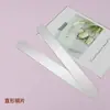 Esponja extraíble e intercambiable frotando placa de acero lima de uñas tira para frotar uñas eliminación de manicura tira de arena de doble cara herramienta para uñas