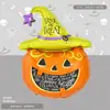 Globos de Papel de Aluminio con Forma de Alienígena Mini de Halloween Transfronterizos para Decoraciones de Eventos de Halloween para Niños