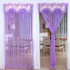 Cortina de Puerta Anti-Mosquitos de Velcro para Verano, Autoadhesiva, Nueva Cortina de Pantalla de Encaje para Uso Doméstico, Cortina Divisoria de Dormitorio sin Taladro
