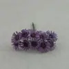 Fornecimento do Fabricante Juta Pequena Margarida Cartão Cartão de Cumprimentos Decoração Pequeno Crisântemo Guirlanda DIY Flor Artificial Buquê de Flores
